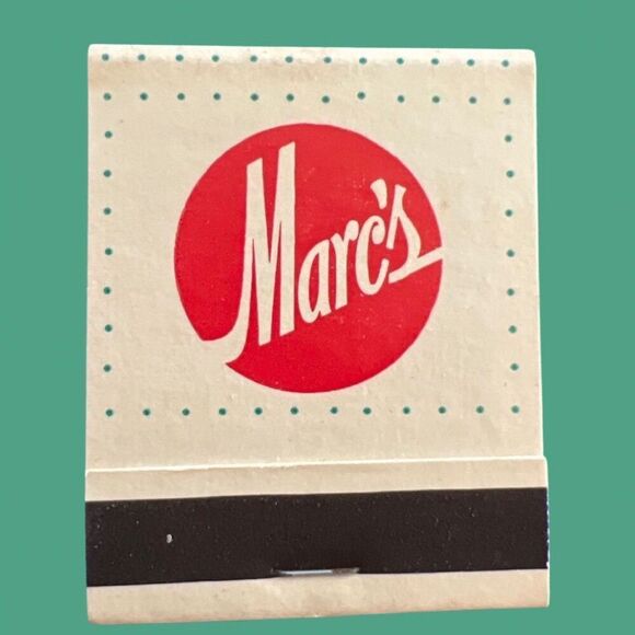 RARE Vintage Marc’s Big Boy Restaurant Unstruck Matchbook - Picture 2 of 3
